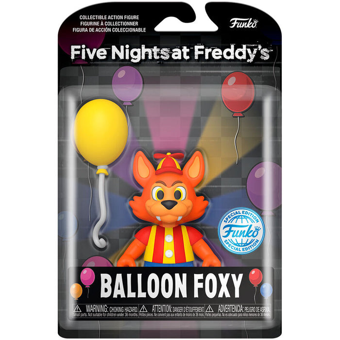Action figure Five Night at Freddys Balloon Foxy Exclusive 12,5cm-0