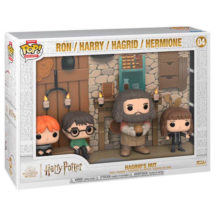 POP figure Moments Deluxe Harry Potter Hagrids Hut-0