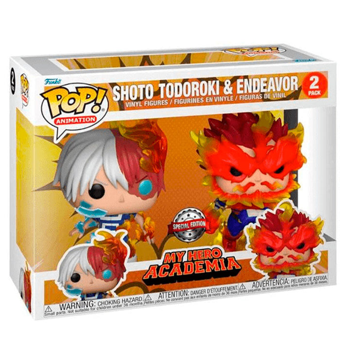 POP pack 2 My Hero Academia Shoto Todoroki & Endeavor Exclusive-1