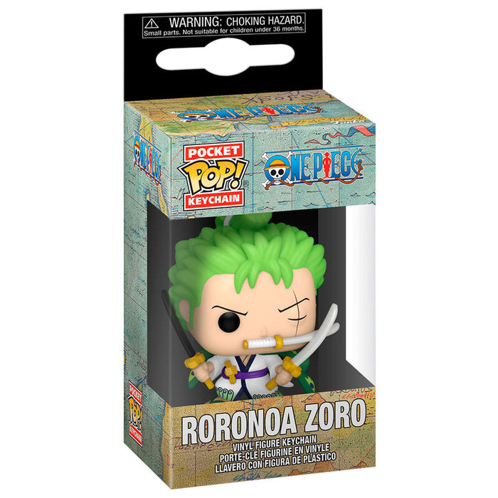 Pocket POP Keychain One Piece Roronoa Zoro-0