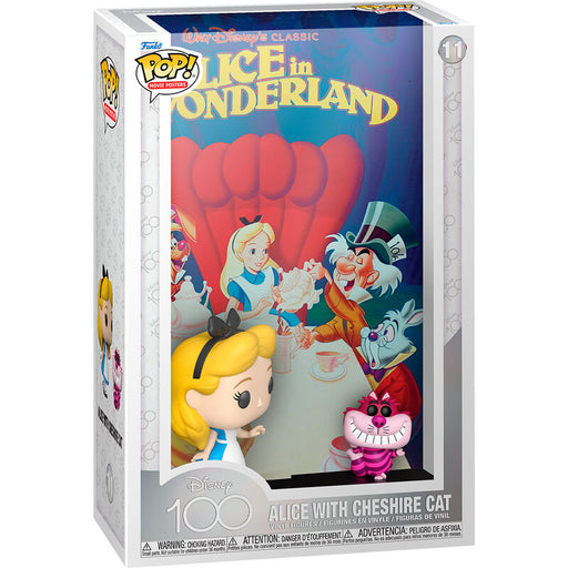 POP figure Movie Poster Disney 100th Anniversary Alice in Wonderland-0