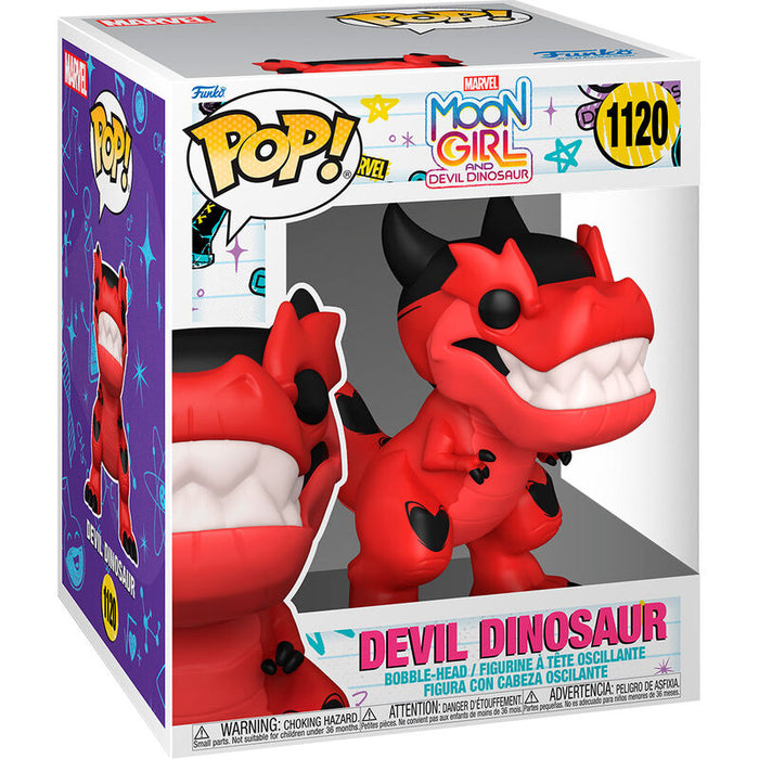 POP figure Marvel Moon Girld and Devil Dinosaur Devil Dinosaur-0