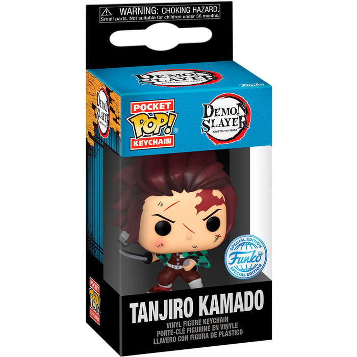 Pocket POP Keychain Demon Slayer Kimetsu no Yaiba Tanjiro Kamado-0