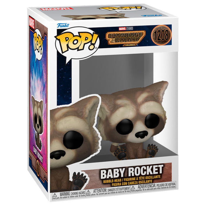 POP figure Marvel Guardians of the Galaxy 3 Baby Rocket-0