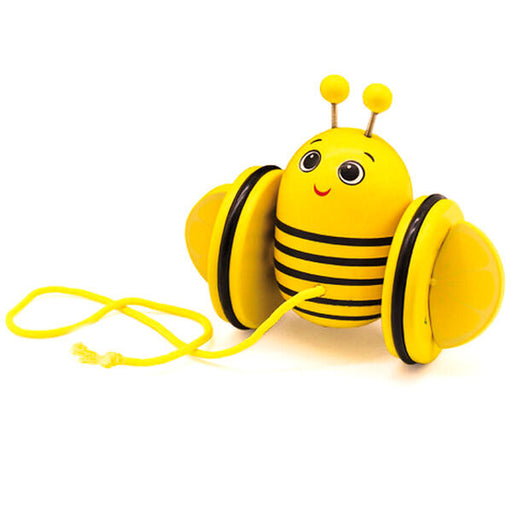 Frootimals Bizzy Lemonbee wooden first steps pull along toy-1