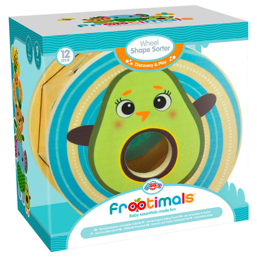 Frootimals Miss Pio Chickicado wheel shape sorter-1