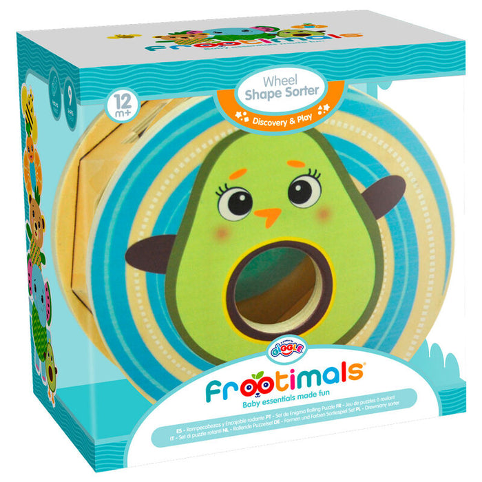 Frootimals Miss Pio Chickicado wheel shape sorter-1