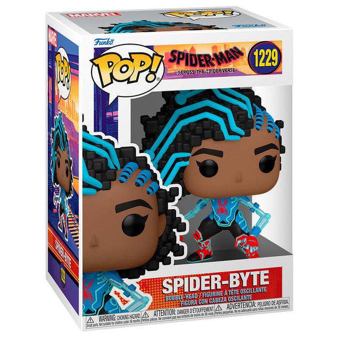 POP figure Marvel Spiderman Across the Spiderverse Spider-Byte-0