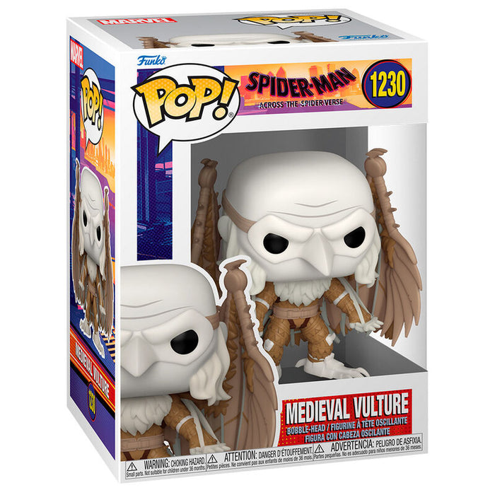 POP figure Marvel Spiderman Across the Spiderverse Medieval Vulture-0