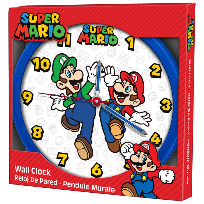 Super Mario Bros wall clock-0