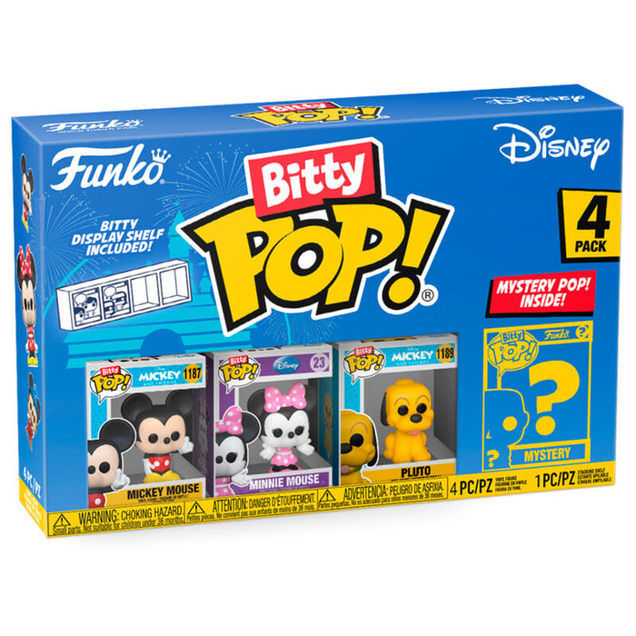 Blister 4 figures Bitty POP Disney Mickey-0