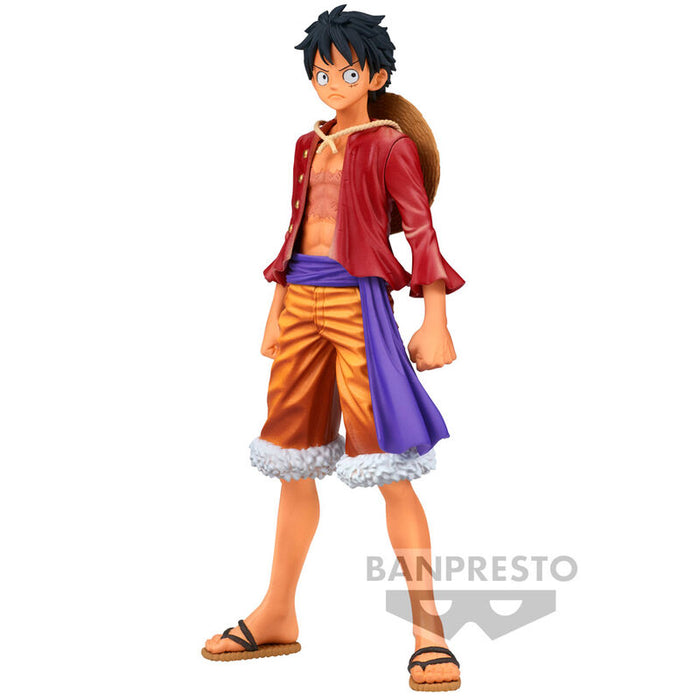 One Piece DXF The Grandline Series Monkey D Luffy Wanokuni figure 16cm-0