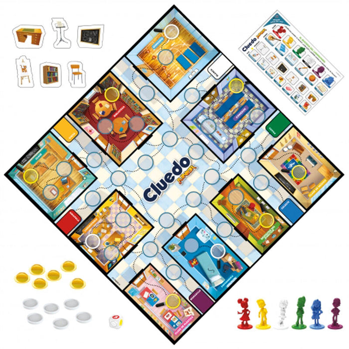Spanish Cluedo Junior board game-0