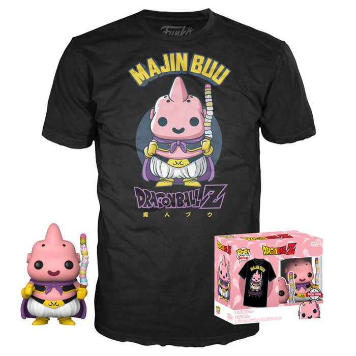 Set figure POP & Tee Dragon Ball Z Majin Buu Exclusive-0