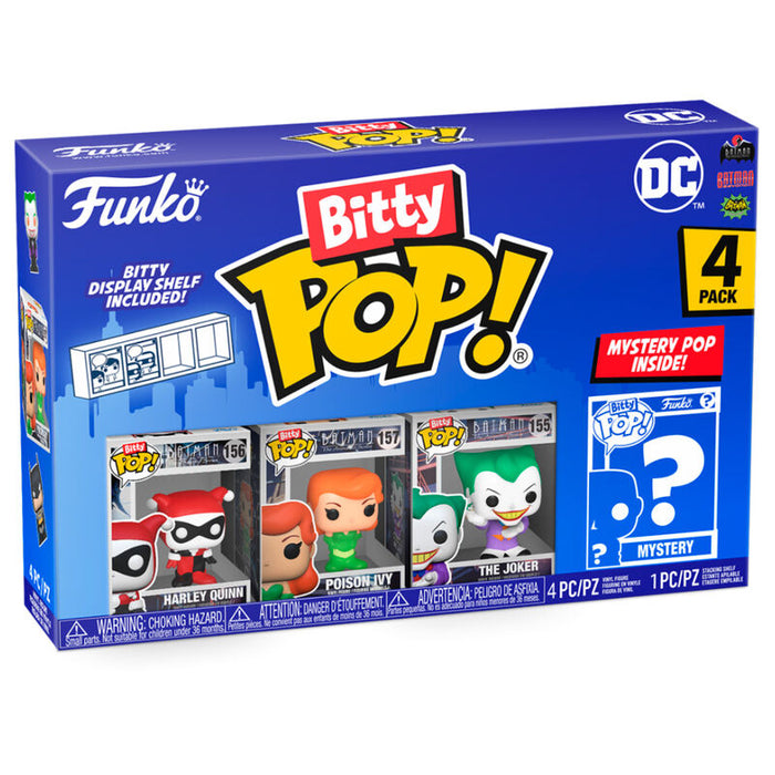Blister 4 figures Bitty POP DC Comics Harley Quinn-0