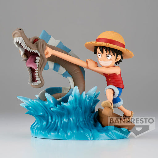 One Piece Log Stories Monkey D Luffy vs Local Sea figure 7cm-0