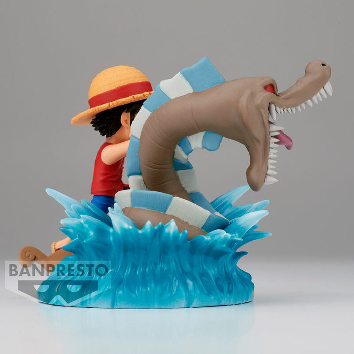 One Piece Log Stories Monkey D Luffy vs Local Sea figure 7cm-1