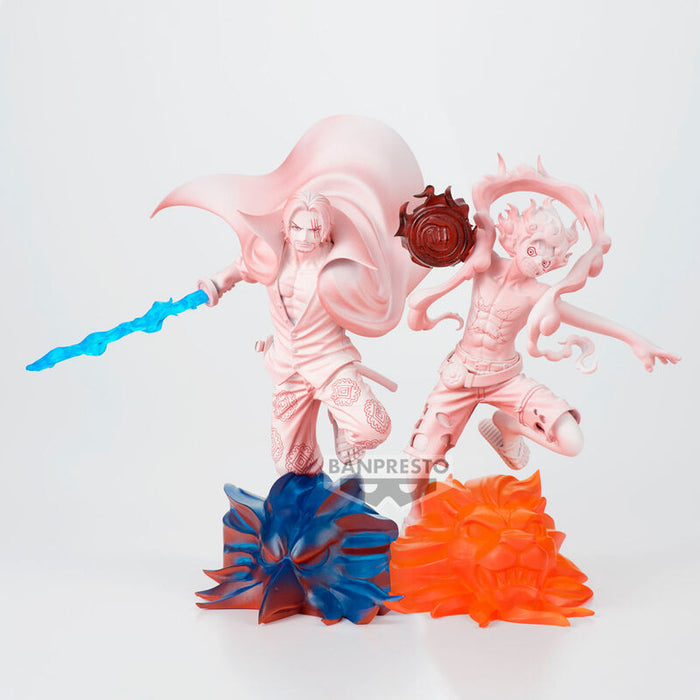 One Piece Film Red Monkey D Luffy Shanks figure 11cm-4