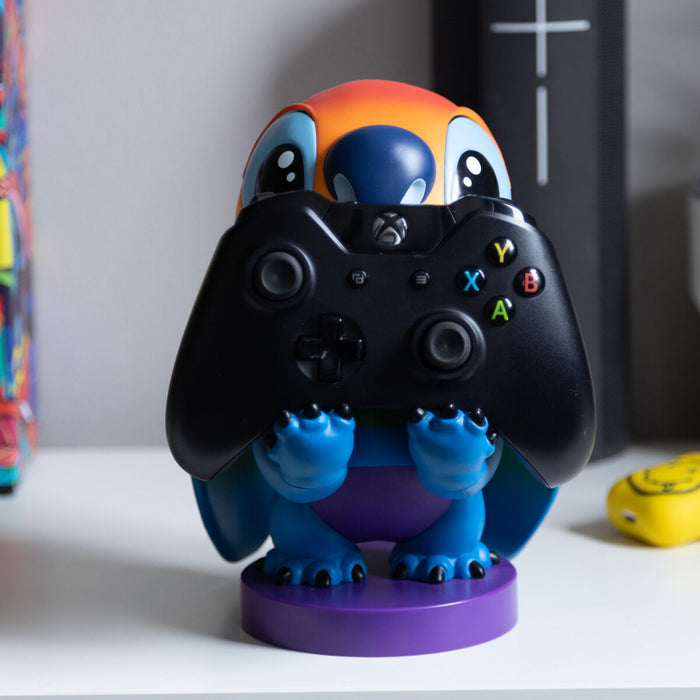 Disney Stitch Rainbow figure clamping bracket Cable guy 20cm-13