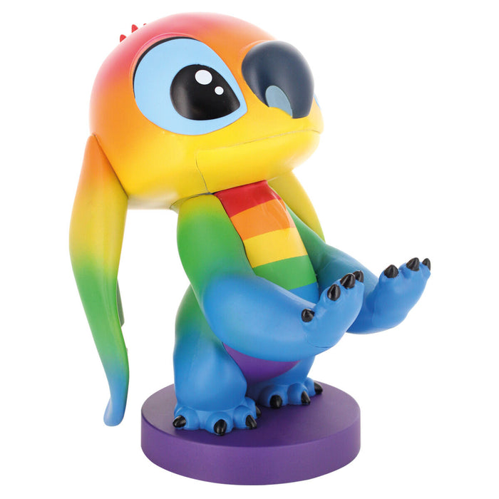 Disney Stitch Rainbow figure clamping bracket Cable guy 20cm-4