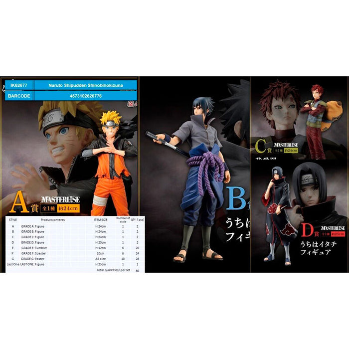 Naruto Shippuden Shinobi No Kizuna Ichiban Kuji Bundle-0