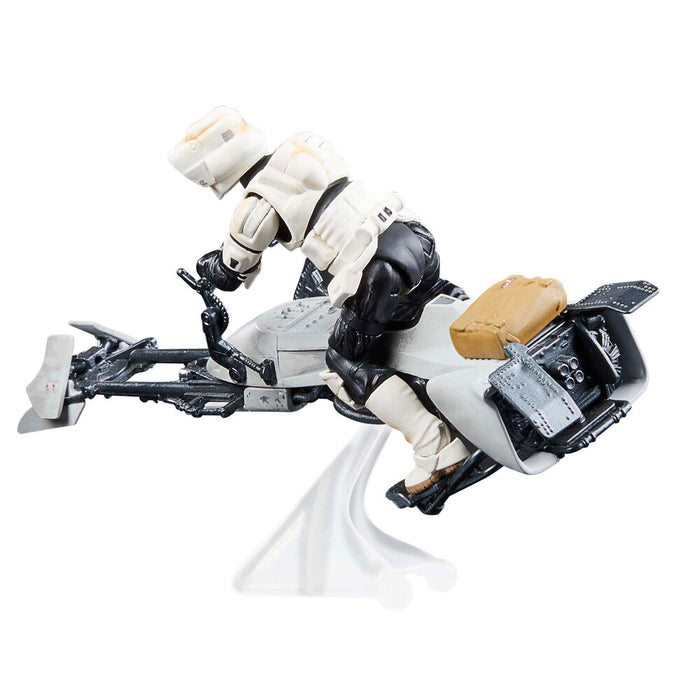 Star Wars the Mandalorian Speeder Bike Scout Trooper & Grogu figure 9cm-2