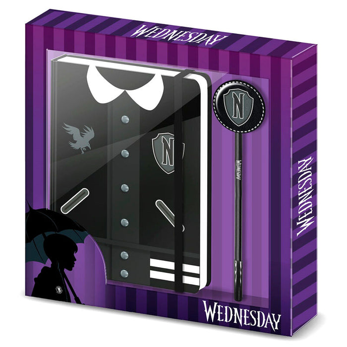 Wednesday Varsity diary + pen set-0