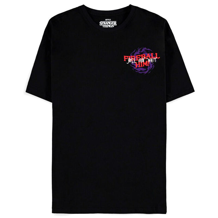 Stranger Things Fireball Him t-shirt-0