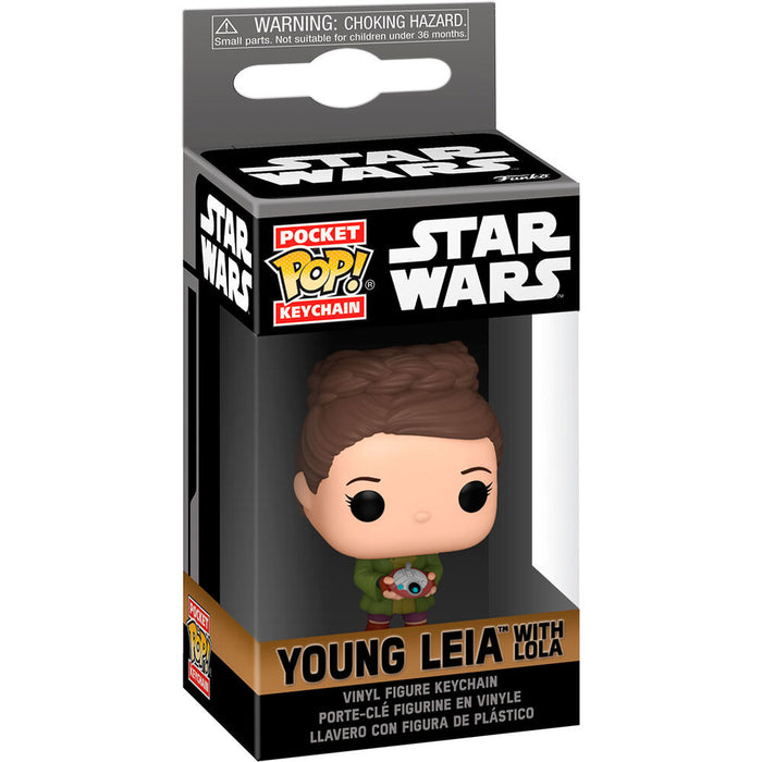 Pocket POP Keychain Star Wars Obi-Wan Kenobi 2 Young Leia Organa-1