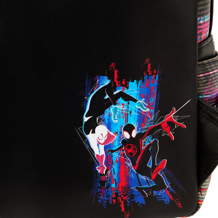 Loungefly Marvel Spiderman Across the Spider-Verse Lenticular backpack 27cm-5