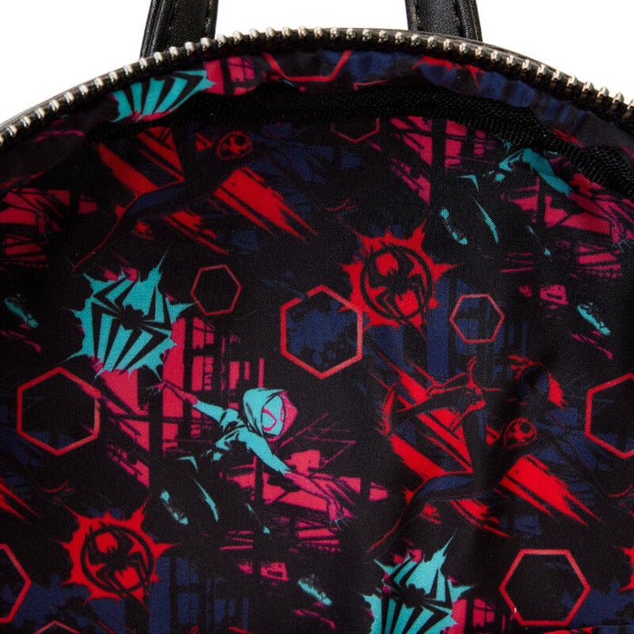 Loungefly Marvel Spiderman Across the Spider-Verse Lenticular backpack 27cm-6