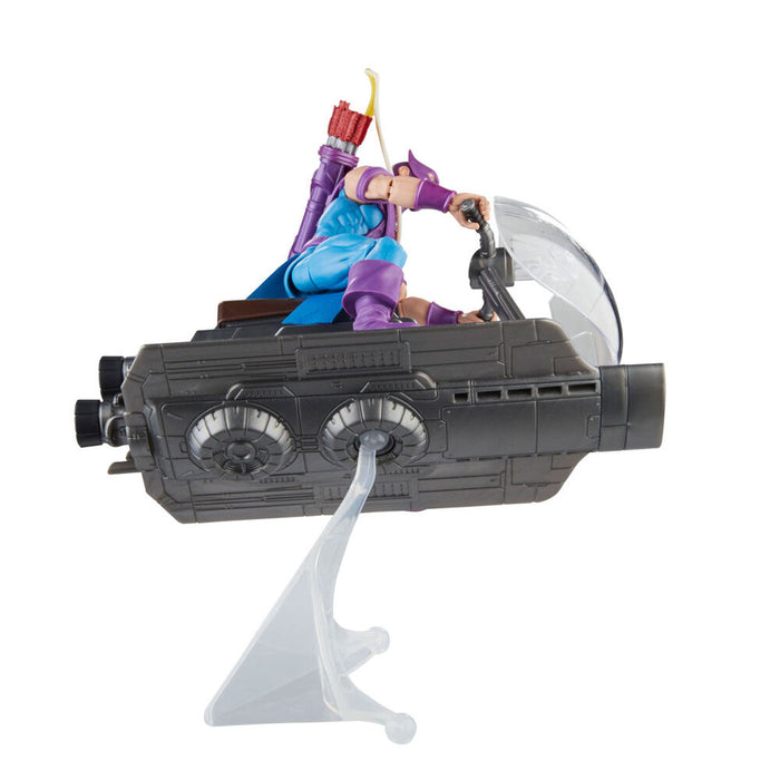 Marvel Avengers Beyond Earths Mightiest Hawkeye with Sky-Cycle figure 15cm-6