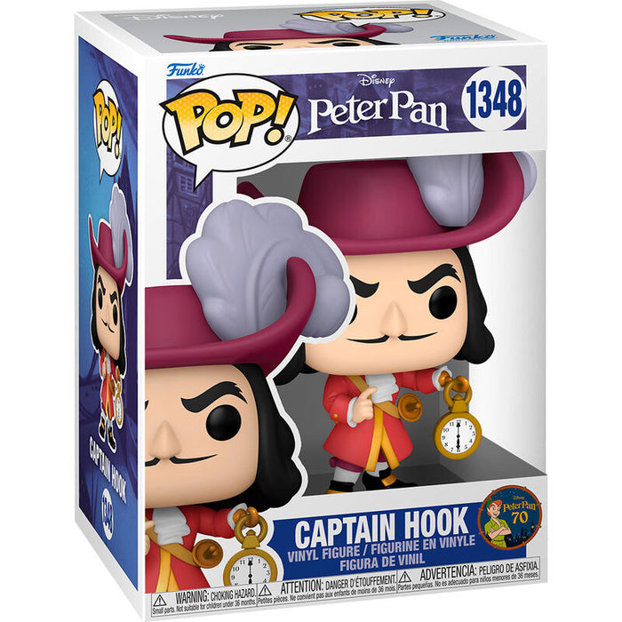 POP figure Disney Peter Pan 70th Anniversary Captain Hook-0