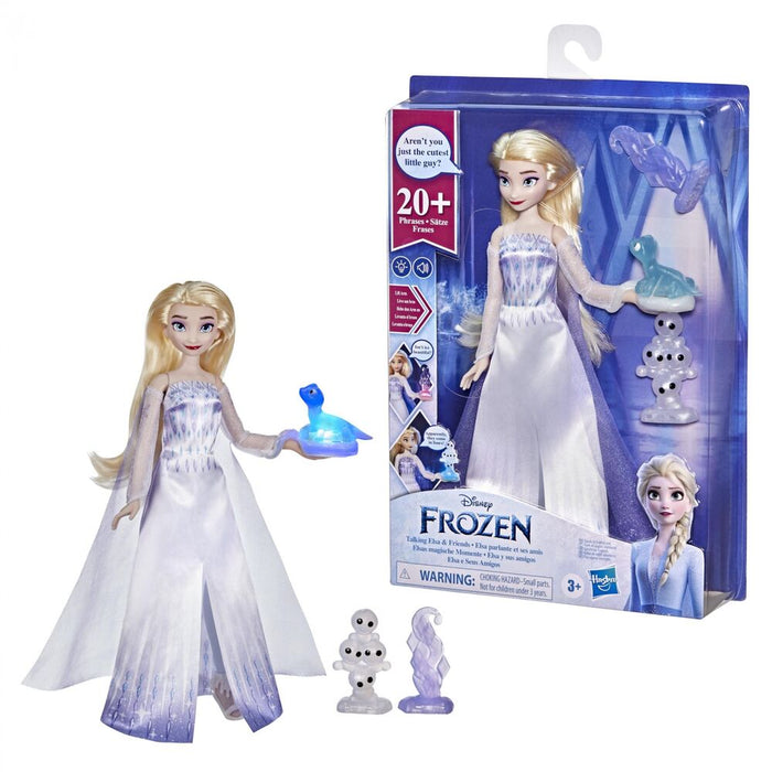 Spanish Disney Frozen 2 Magic Moments Elsa doll-0