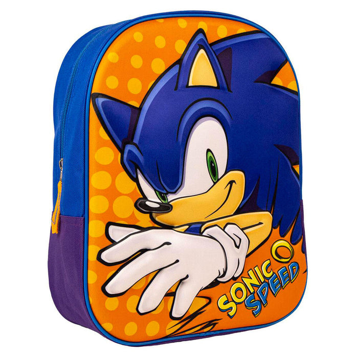 Sonic The Hedgehog 3D backpack 31cm-1