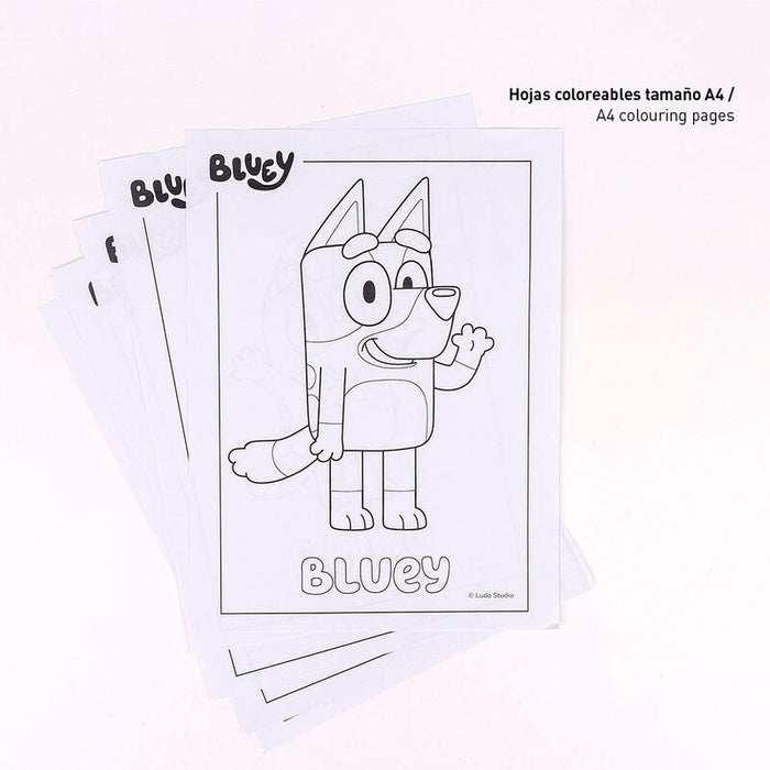 Bluey Colouring stationery set-2