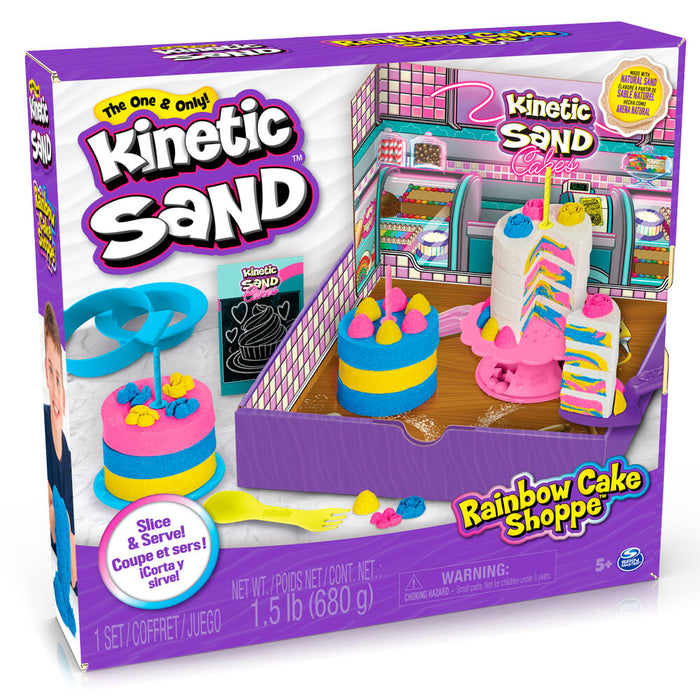 Kinetic Sand Rainbow Cake Shoppe playset-1