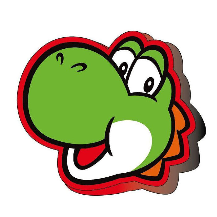 Super Mario Bros Yoshi 3D cushion-0