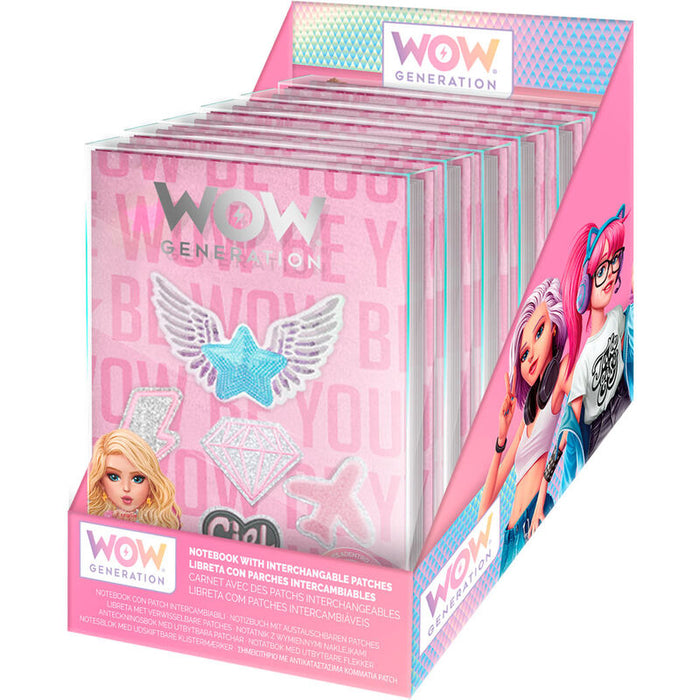 Wow Generation notebook with interchangeable patches-0