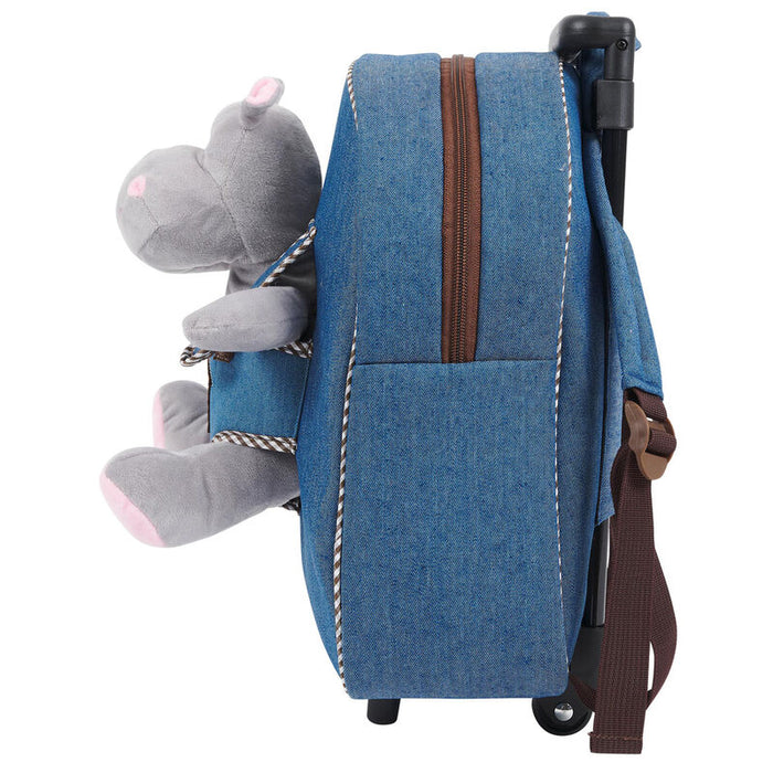 Holly Hypopotamo Trolley with plush toy 38cm-3