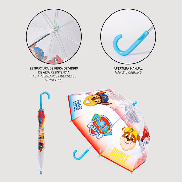 Paw Patrol bubble manual umbrella 45cm-3