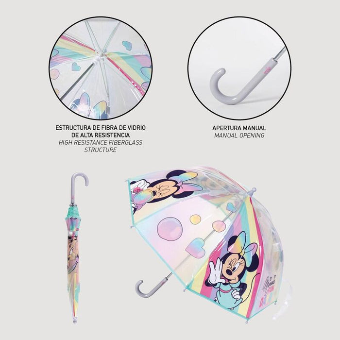 Disney Minnie bubble manual umbrella 45cm-4