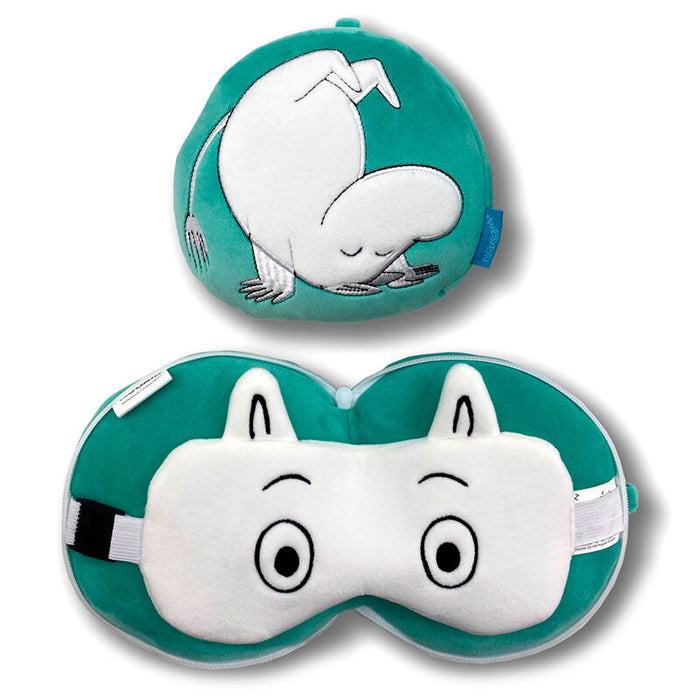 Relaxeazzz Mumin travel pillow eye mask-1