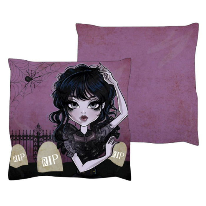 Gothic Girl cushion-0
