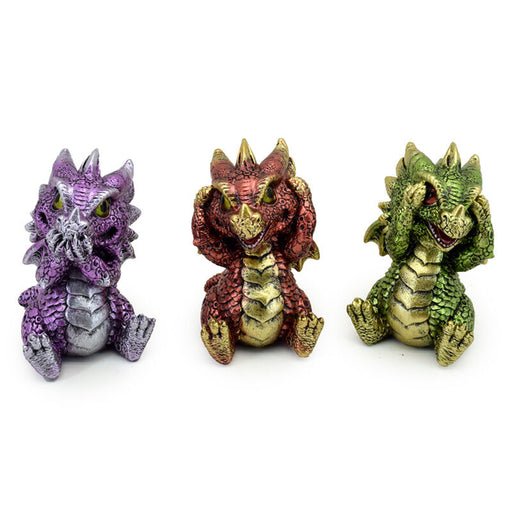 Baby Dragons of the Elements set figures 8cm-0