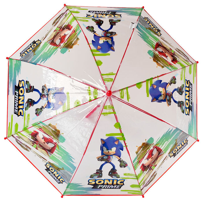 Sonic the Hedgehog manual transparent umbrella 48cm-1
