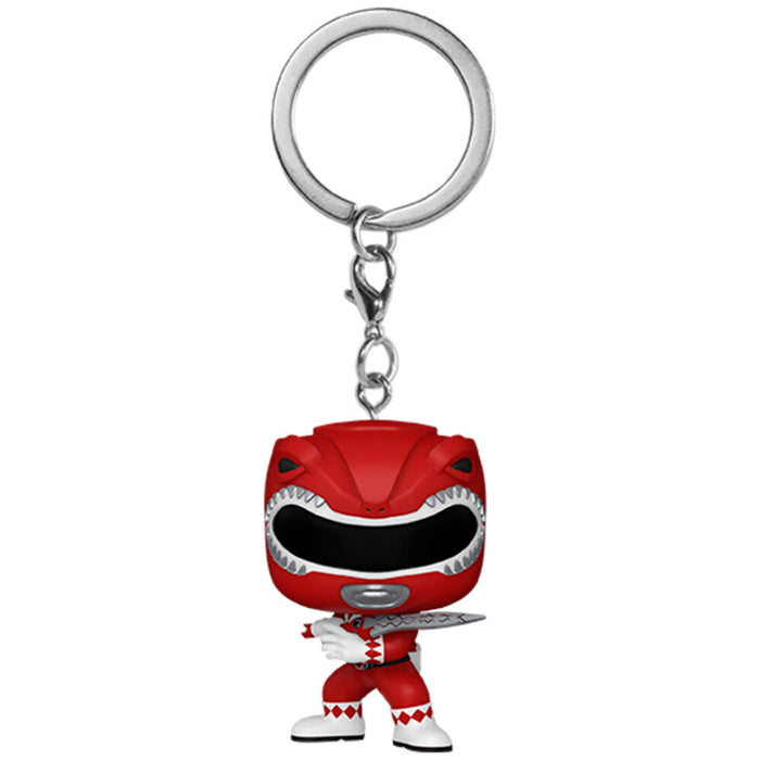 Pocket POP Keychain Power Rangers 30th Anniversary Red Ranger-0