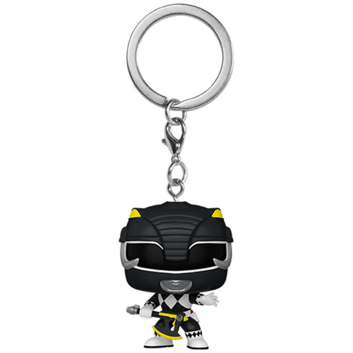 Pocket POP Keychain Power Rangers 30th Anniversary Black Ranger-0