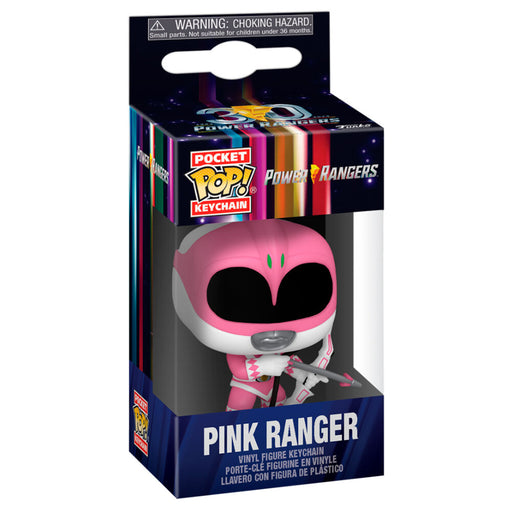 Pocket POP Keychain Power Rangers 30th Anniversary Pink Ranger-0