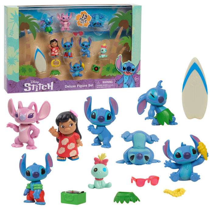 Disney Stitch set figures 6cm-1